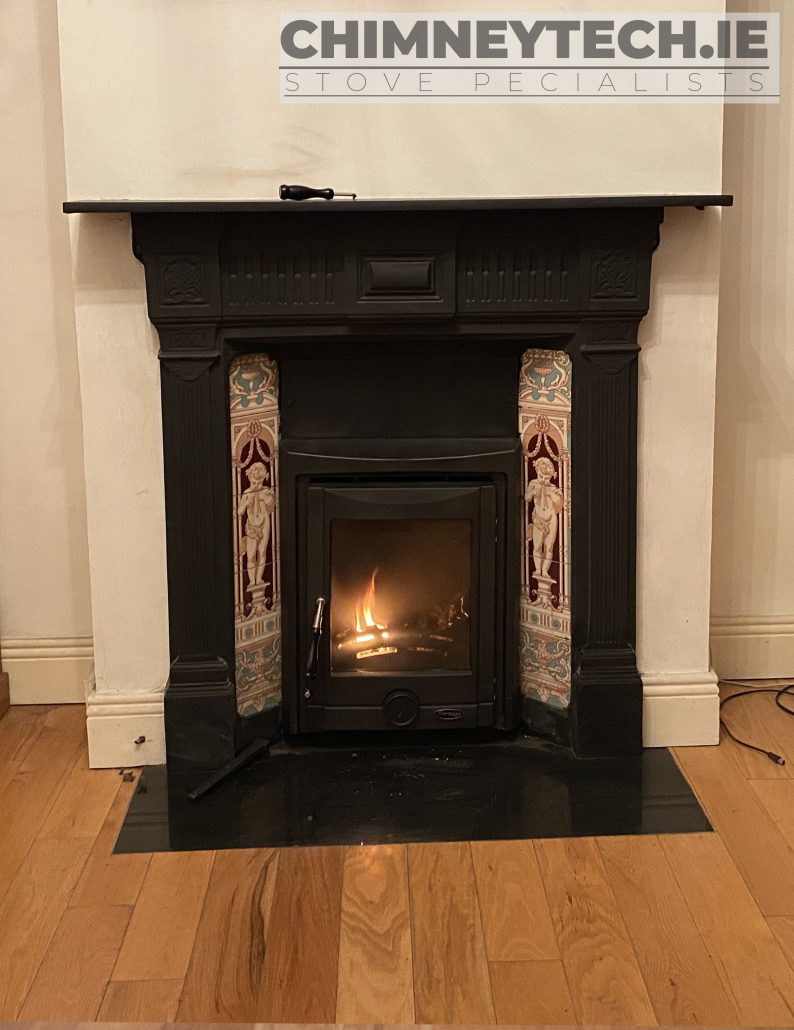 Insert stove installation 1 Stove Fitters Dublin