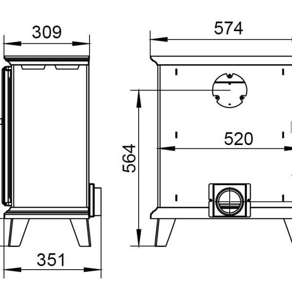 Elmwood 6.7kW Multi Fuel (Eco) - Image 5