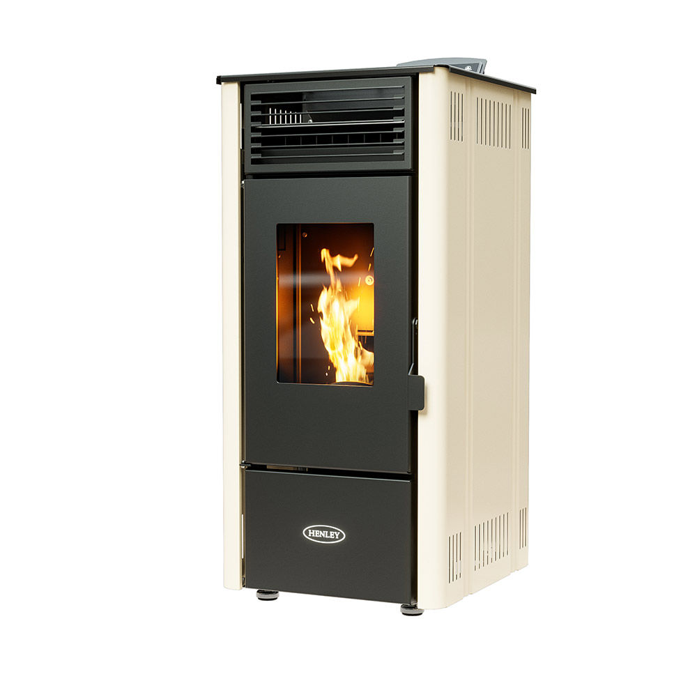 elm 8 cream Elm 8 Pellet Stove Elm 8 Pellet Stove - Image 4